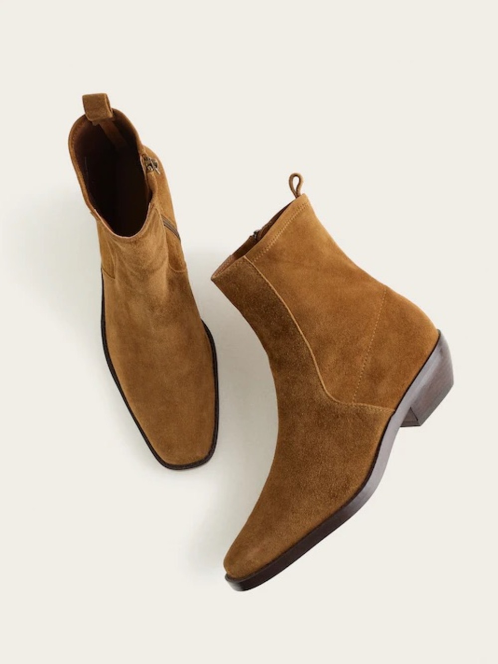 Madewell The Idris Ankle Boot in Suede